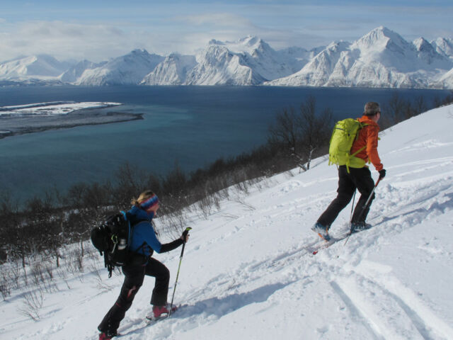 Skitour in Norwegens Fjorden