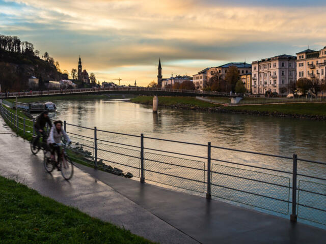 Salzburg im Abendlicht
