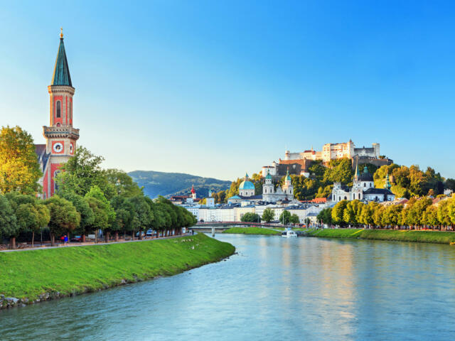 Salzburg - Start Trekkingrad Transalp