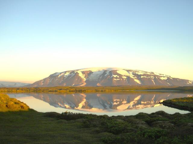 Vulkan in Island