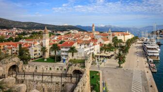 Altstadt von Trogir in Kroatien