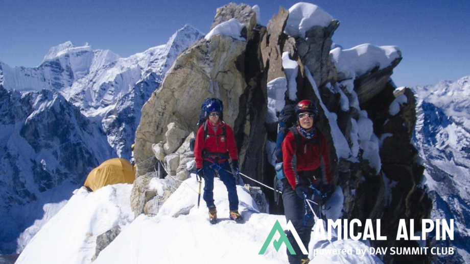 Die Ama Dablam, die "Mutter des Schatzkästchens", Gipfelbesteigung