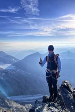 Bergführer Christoph Jestl