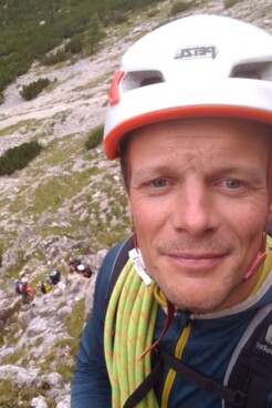Bergführer Johannes Müllner ganz nah