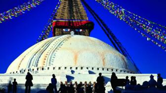 Bodnath Stupa in Kathmandu
