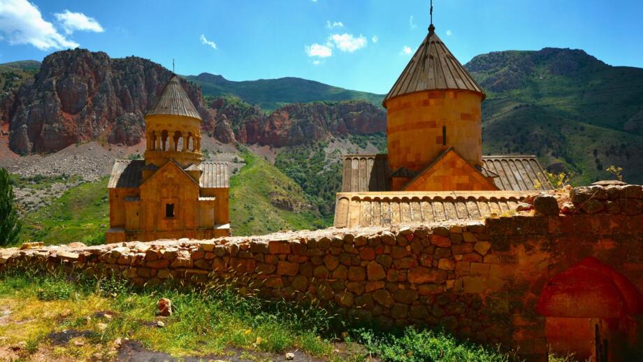 Kloster Noravank in der Amaghu-Schlucht in Armenien