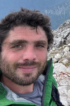 Bergwanderführer Adrian Leher ganz nah