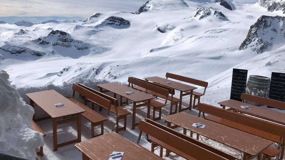 Terrasse Britanniahütte