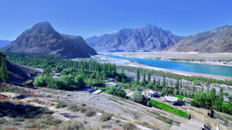 Pakistan mit dem Indus-Fluss