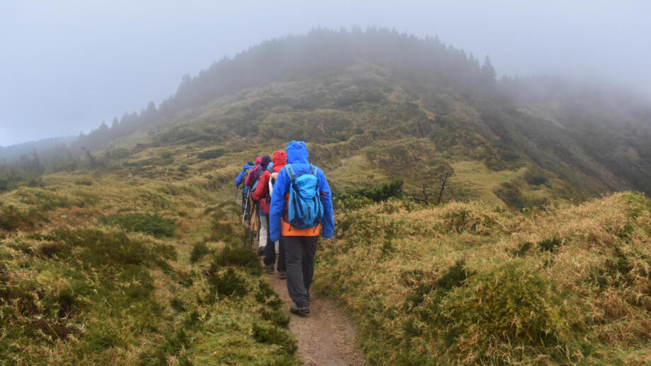 Bergwanderer am Pico da Vara