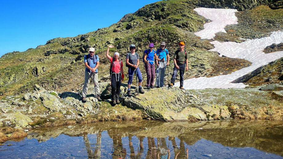 Wandergruppe Davos in der Schweiz