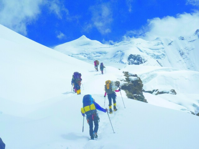 Expedition Himlung Himal, 7126m