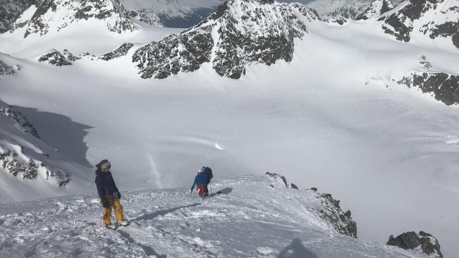Aufstieg Piz Kesch