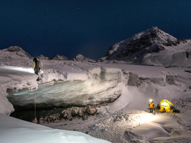Expeditionstraining Pitztaler Gletscher