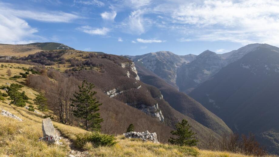 schöner Canyon im Orfento-Tal im Majella Nationalpark