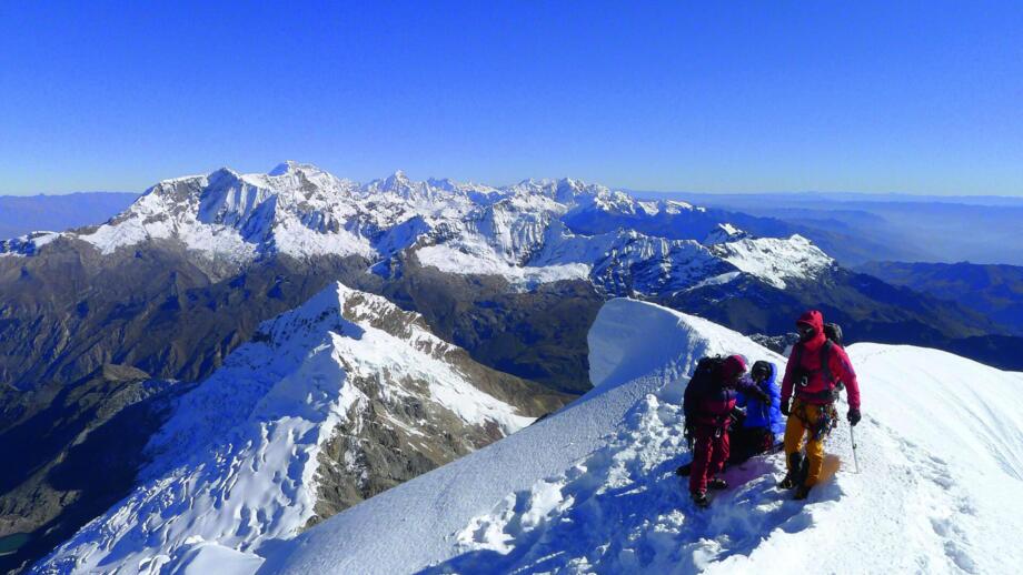 Schneebedeckte Gipfel