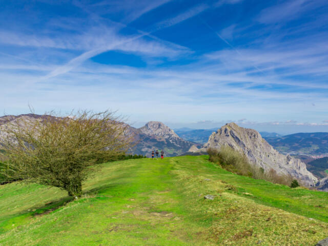 Spanien Wandern im Naturpark Urkiola