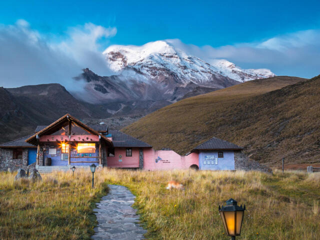 Lodge zu Füßen des Chimborazo