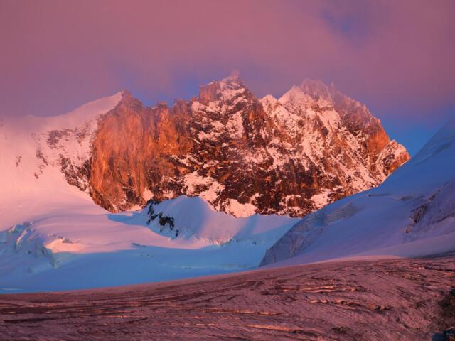 Weisshorn und Zinalrothorn