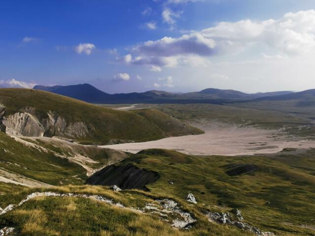 Panoramaaufnahme der Abruzzen