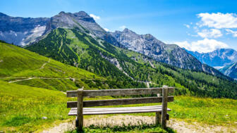 Aussicht Werdenfelser Land
