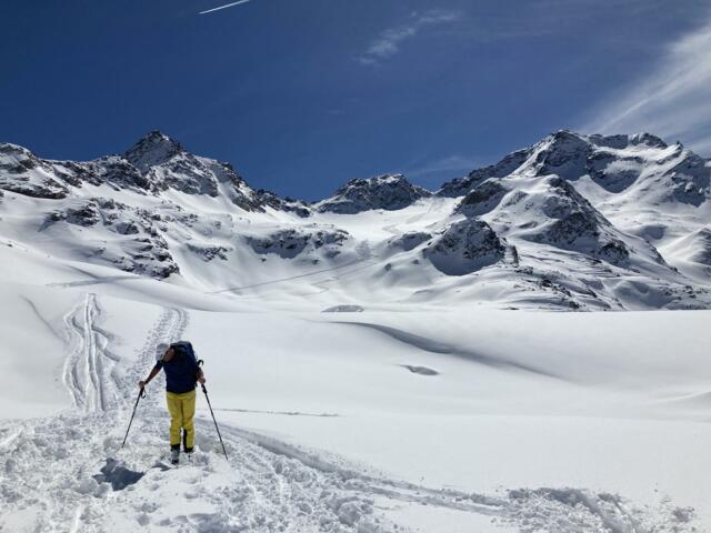 Skitouren in der Sesvennagruppe zwischen Südtirol und Engadin
