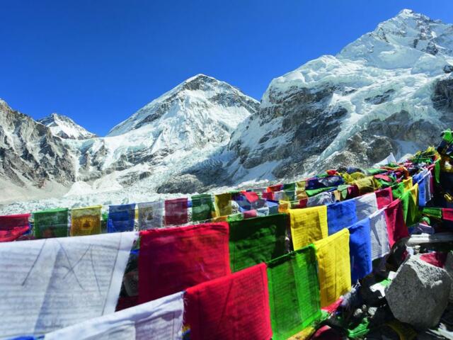 Blick auf den Mount Everest