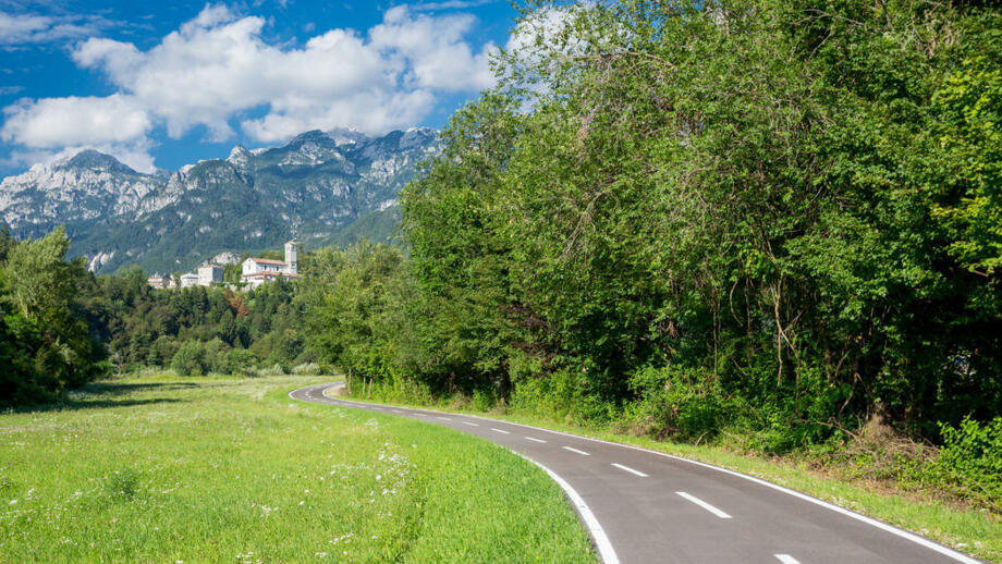 Streckenverlauf Salzburg-Grado mit dem Trekkingrad