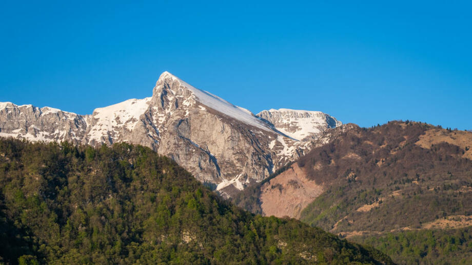 Ein Berg in den Julischen Alpen.
