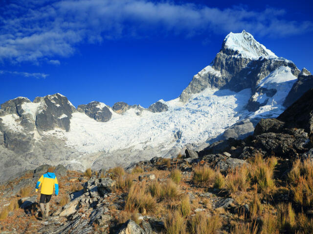 Sechstausender Chopicalqui in der Cordillera Blanca