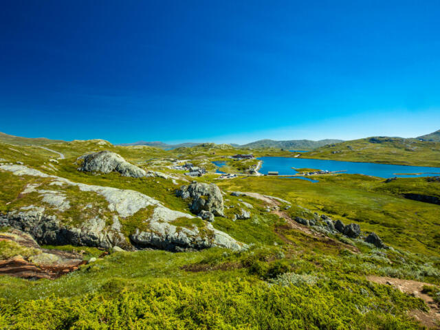 Der Jotunheimen Nationalpark in Norwegen