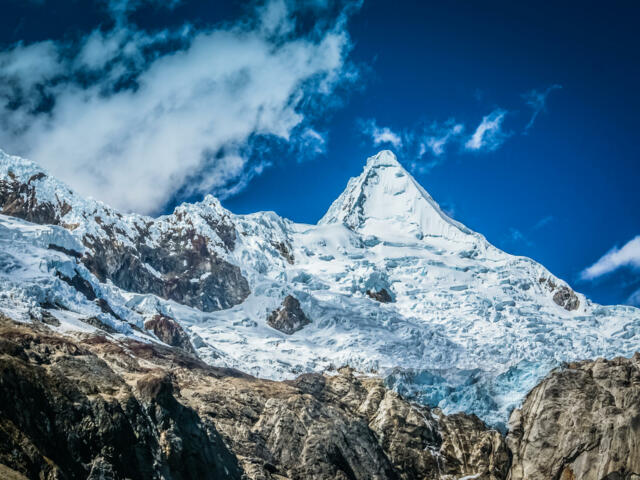 Alpamayo in der Cordillera Blanca