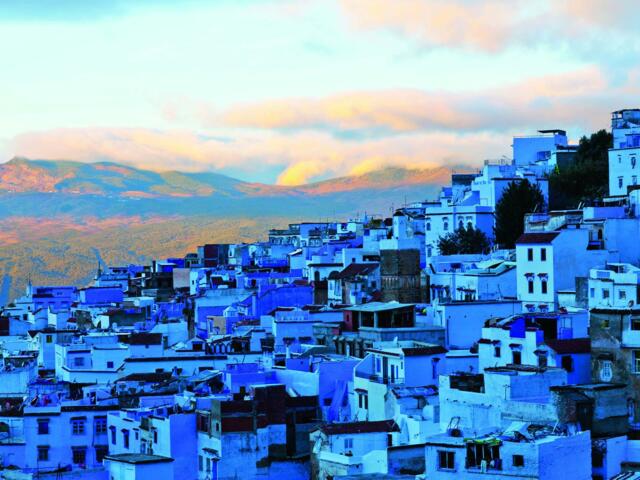 Häusermeer von Chefchaouen