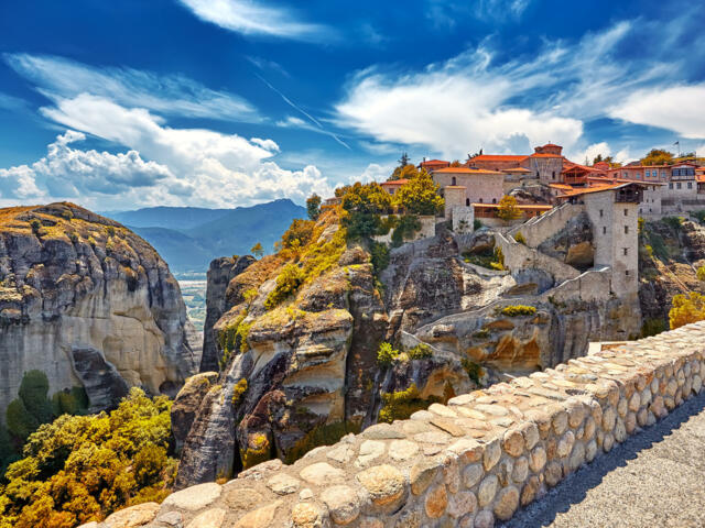 Beeindruckende Bergwelten in Nordgriechenland - Meteora-Klöster und Götterthron Olymp, 2917 m