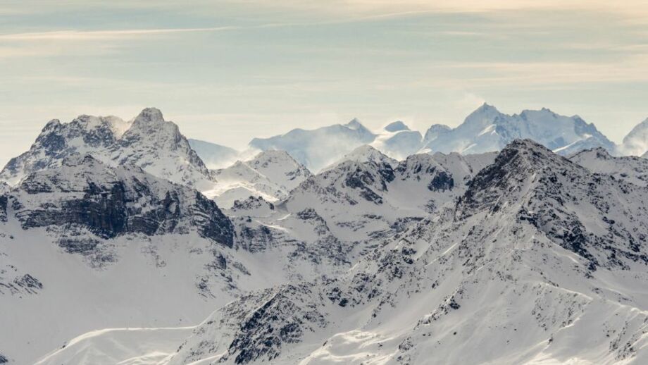 Panoramaaussichten in Davos