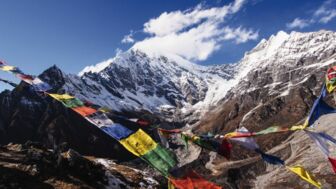 Die Berge Nepals