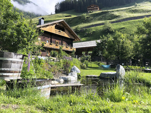 Hotel Gannerhof mit Garten