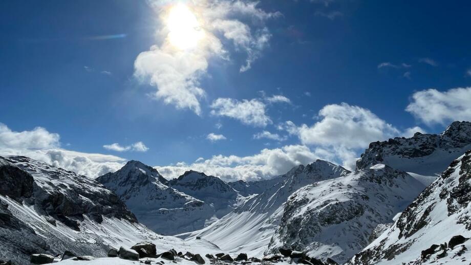 Gipfelstimmung in Graubünden
