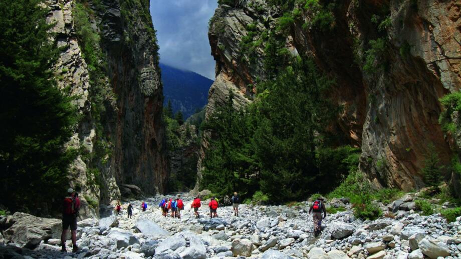 Kreta Samaria Schlucht