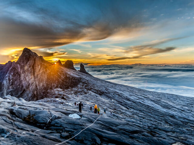 Borneo – Trekking durch Regenwälder zum Gunung Kinabalu, 4095 m