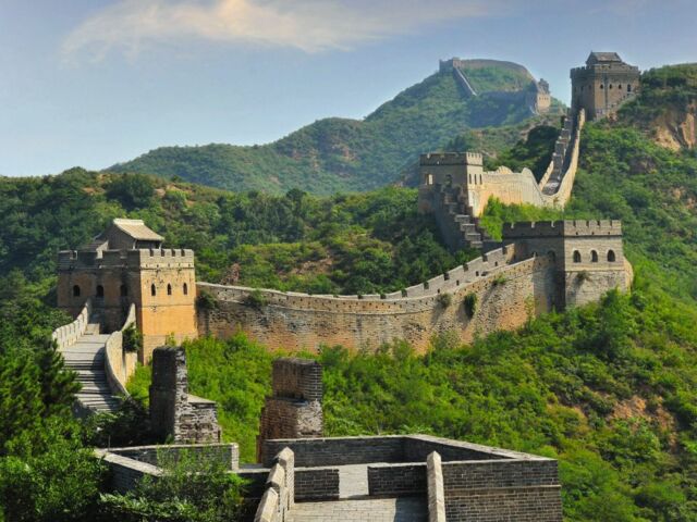 Beijing Wanderung auf der großen Mauer