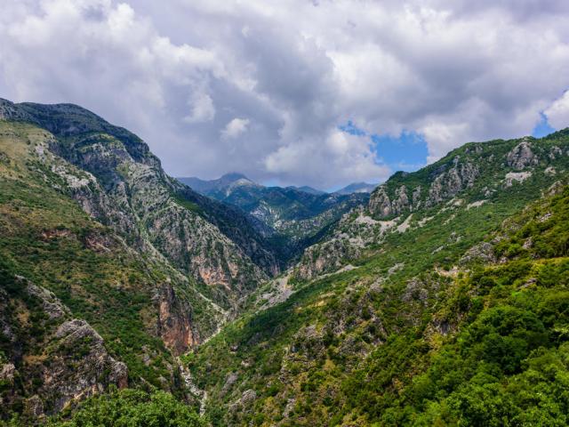 Viros Schlucht auf dem Peloponnes