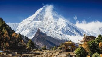 Berglandschaft des Himalayas