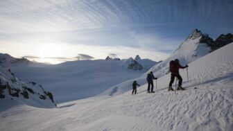 Aufstieg Chamonix Haute Route