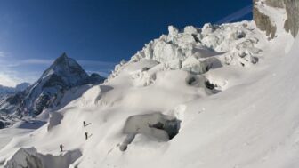 Gipfel Tete Blance Haute Route