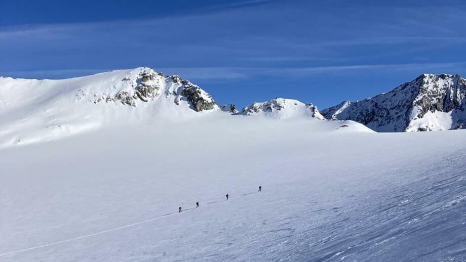 Aussicht auf die umliegenden Berge!