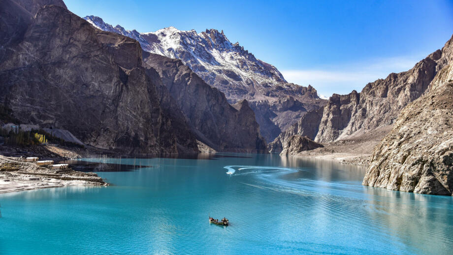 Attabad-See am Karakorum Highway