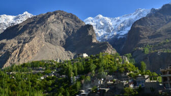 Festung Baltit in Karaimabad in Hunza