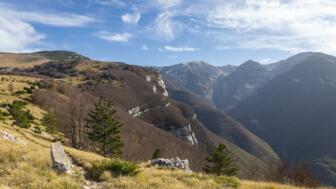 schöner Canyon im Orfento-Tal im Majella Nationalpark