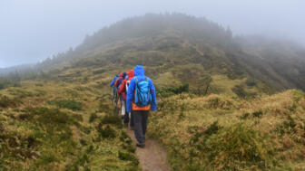 Bergwanderer am Pico da Vara